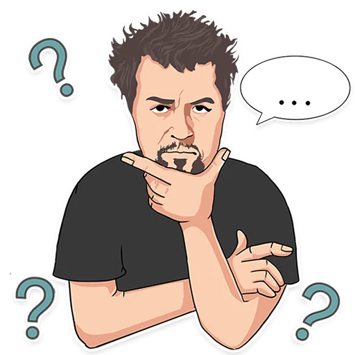 🤔 Стикер «Bdva_band» для Telegram