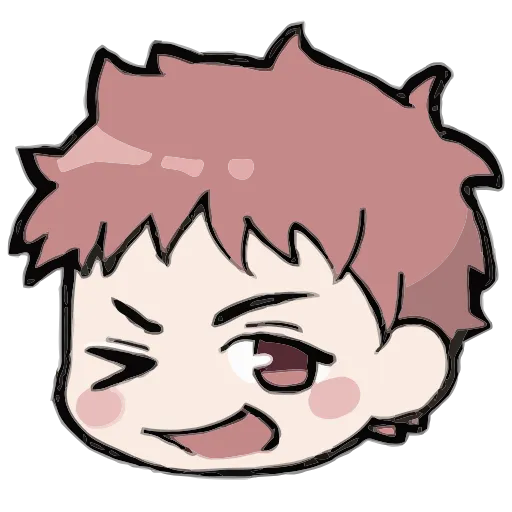 😉 Эмодзи «Blue exorcist Синий экзорцист» для Telegram