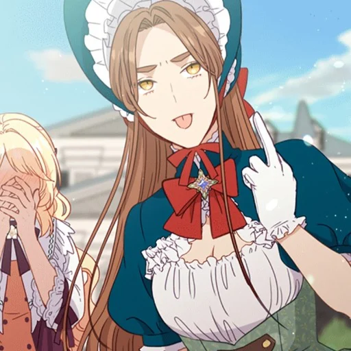 🖕 Стикер «Берегись этой чертовки» для Telegram