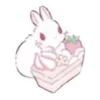 Стикер 56 🐰Rabbit and food