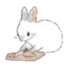 Стикер 31 🐰Rabbit and food