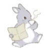 Стикер 46 🐰Rabbit and food