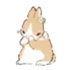 Стикер 10 🐰Rabbit and food