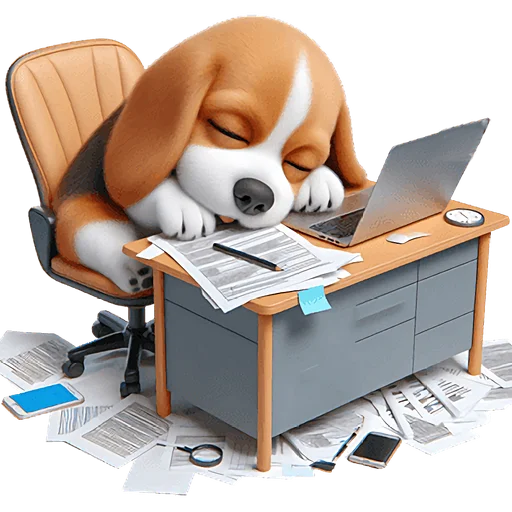 🥱 Стикер «Банда Биглей» для Telegram