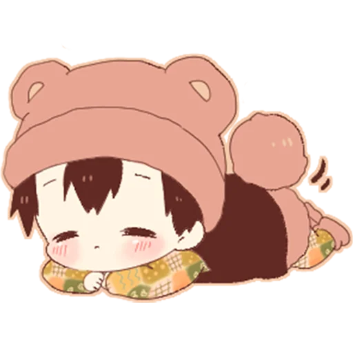 💤 Стикер «Мишка-кун» для Telegram