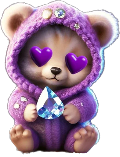 🐻‍❄️ Стикер «Медведи» для Telegram