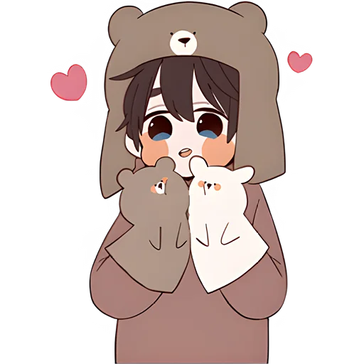 🥰 Стикер «Медвежонок» для Telegram