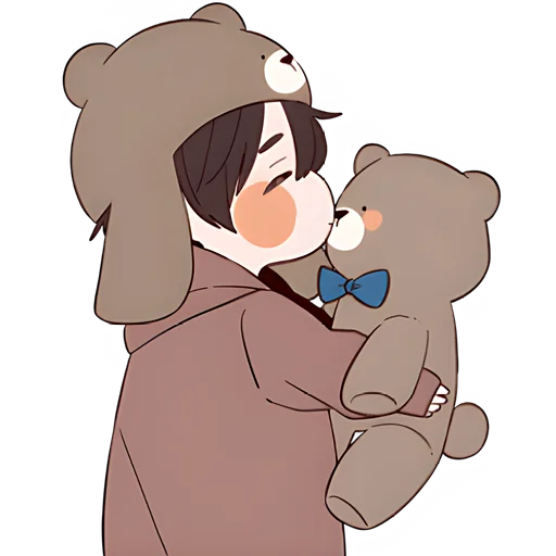 😘 Стикер «Медвежонок» для Telegram