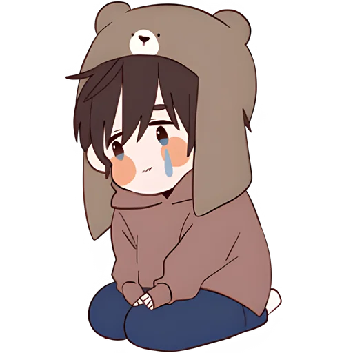 😢 Стикер «Медвежонок» для Telegram