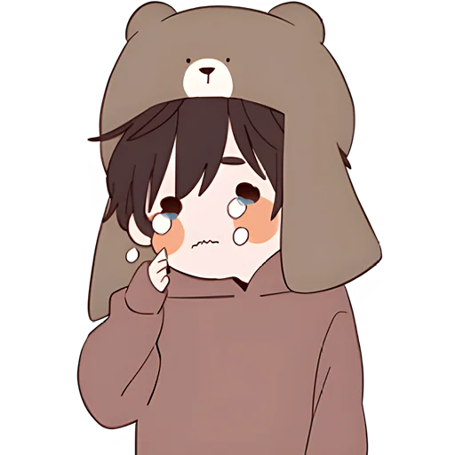 😢 Стикер «Медвежонок» для Telegram