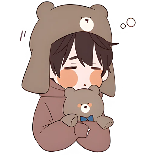 😴 Стикер «Медвежонок» для Telegram