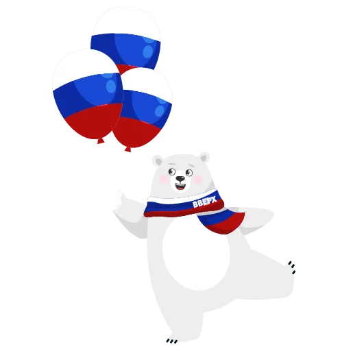 🎈 Стикер «ВВЕРХ» для Telegram