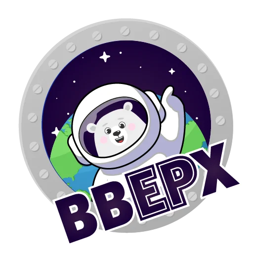 🔝 Стикер «ВВЕРХ» для Telegram