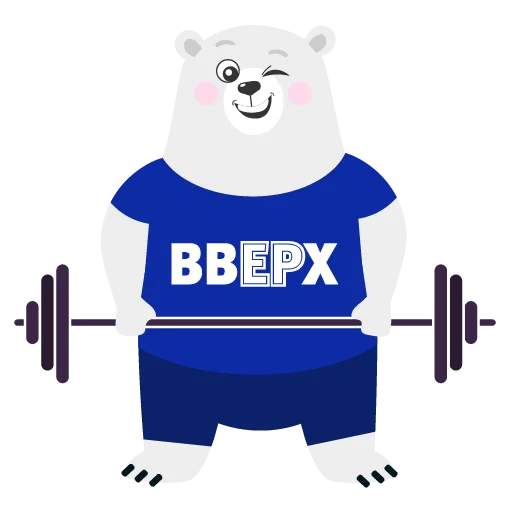 ✌️ Стикер «ВВЕРХ» для Telegram