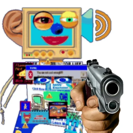 🔫 Стикер «MalBear» для Telegram
