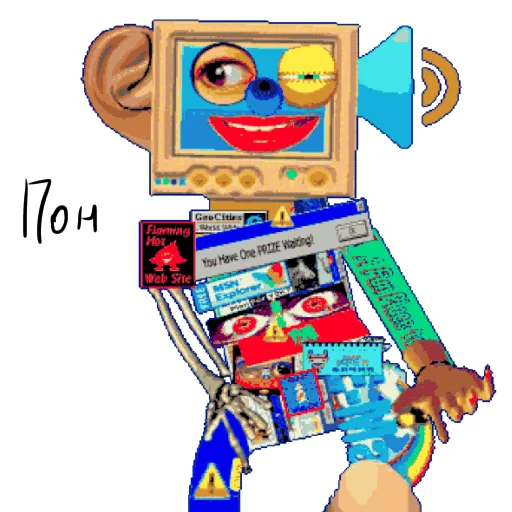 🫥 Стикер «MalBear» для Telegram