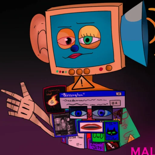 😥 Стикер «MalBear» для Telegram