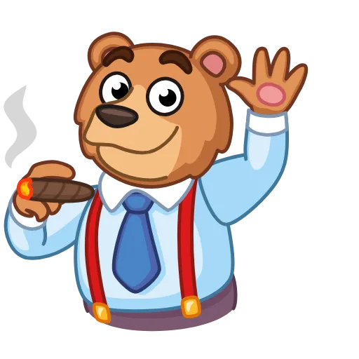 👋 Стикер «Investment Mammals» для Telegram