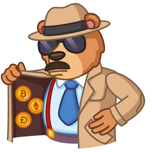 🥸 Стикер «Investment Mammals» для Telegram