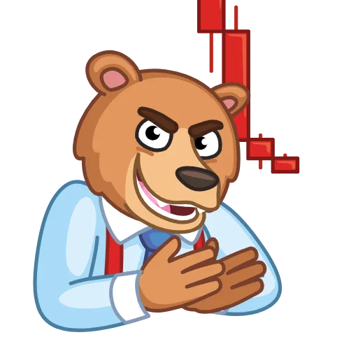 😈 Стикер «Investment Mammals» для Telegram