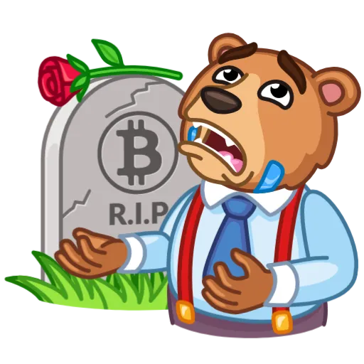 😭 Стикер «Investment Mammals» для Telegram