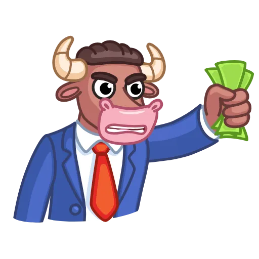 💰 Стикер «Investment Mammals» для Telegram