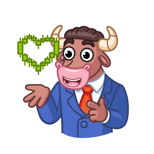 😘 Стикер «Investment Mammals» для Telegram