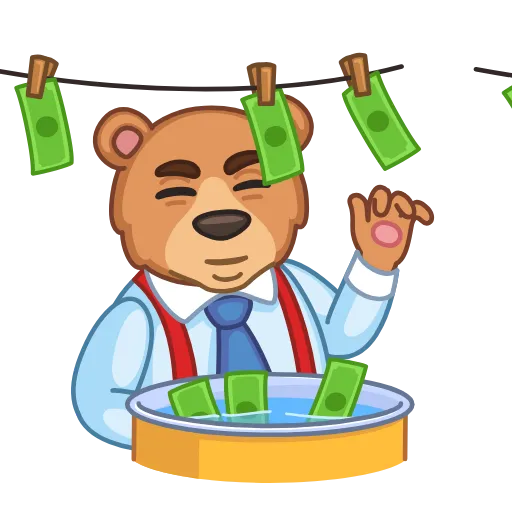 🤫 Стикер «Investment Mammals» для Telegram