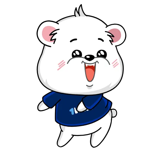 🙃 Стикер «1win LOVE BEARS» для Telegram