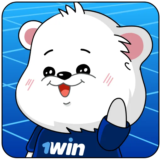 🤚 Стикер «1win LOVE BEARS» для Telegram