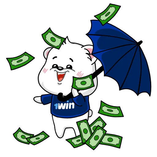 💦 Стикер «1win LOVE BEARS» для Telegram