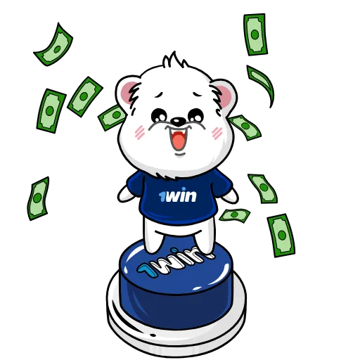 💸 Стикер «1win LOVE BEARS» для Telegram