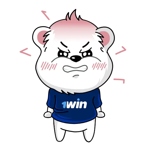 🤯 Стикер «1win LOVE BEARS» для Telegram