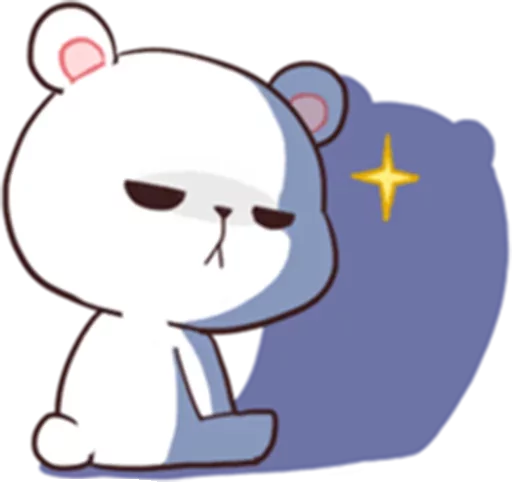 😠 Стикер «Bears in Love» для Telegram