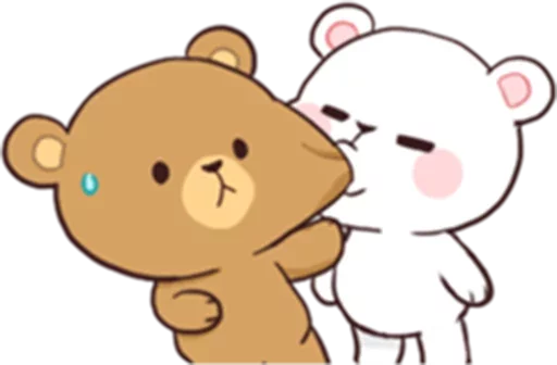 😘 Стикер «Bears in Love» для Telegram