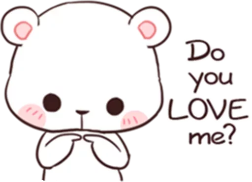 😶 Стикер «Bears in Love» для Telegram