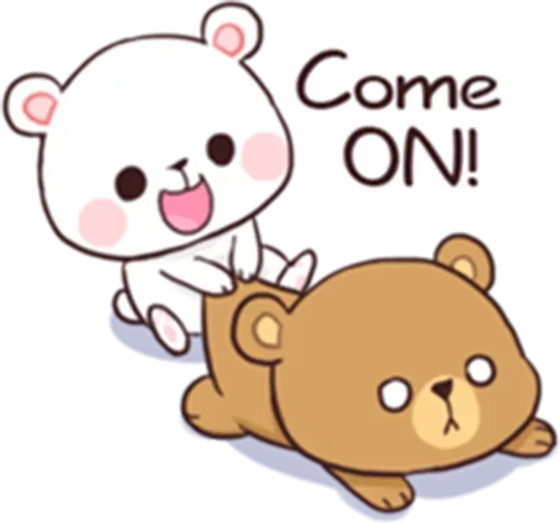 😀 Стикер «Bears in Love» для Telegram