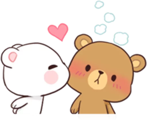 😘 Стикер «Bears in Love» для Telegram
