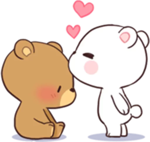 😘 Стикер «Bears in Love» для Telegram
