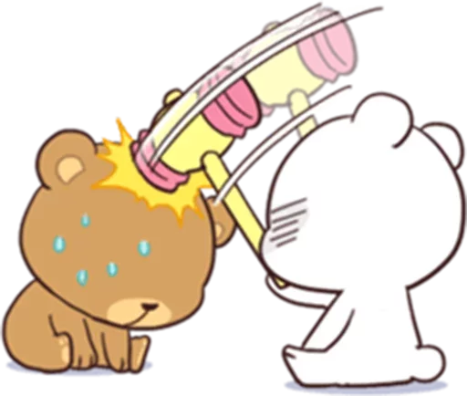 😤 Стикер «Bears in Love» для Telegram