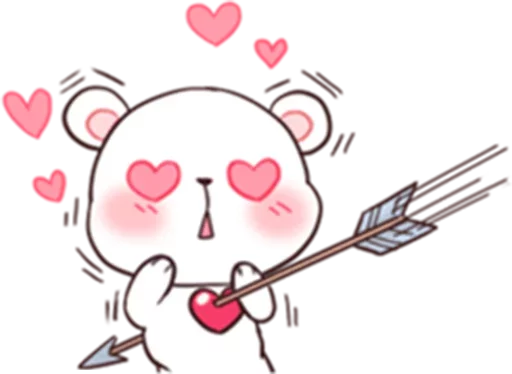 😍 Стикер «Bears in Love» для Telegram