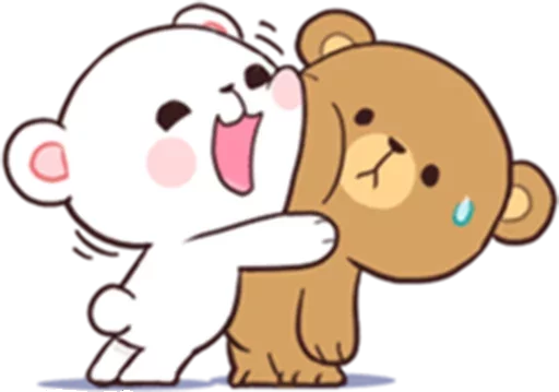 😘 Стикер «Bears in Love» для Telegram