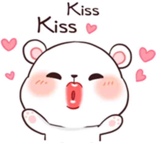 😘 Стикер «Bears in Love» для Telegram