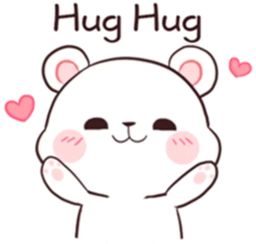 🤗 Стикер «Bears in Love» для Telegram