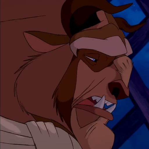 🪞 Стикер «Beauty and the Beast» для Telegram