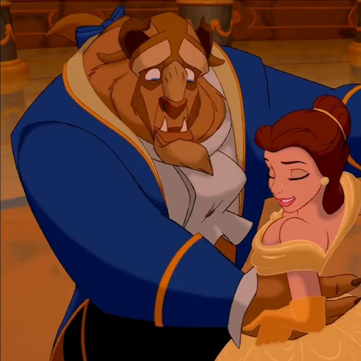 🪞 Стикер «Beauty and the Beast» для Telegram