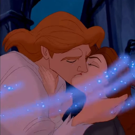 🪞 Стикер «Beauty and the Beast» для Telegram