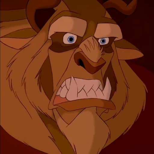 🪞 Стикер «Beauty and the Beast» для Telegram