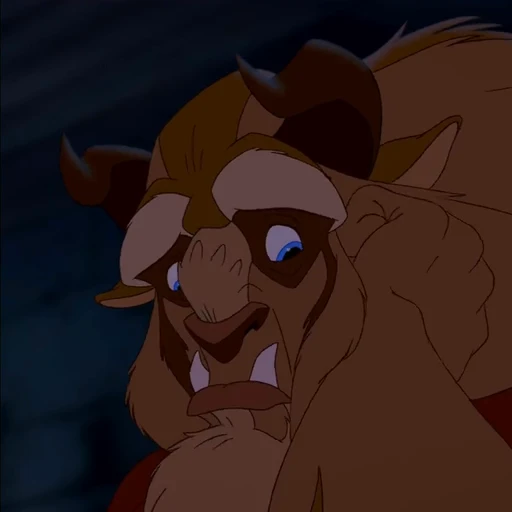 🪞 Стикер «Beauty and the Beast» для Telegram