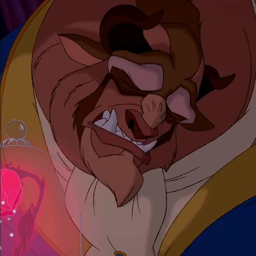🪞 Стикер «Beauty and the Beast» для Telegram